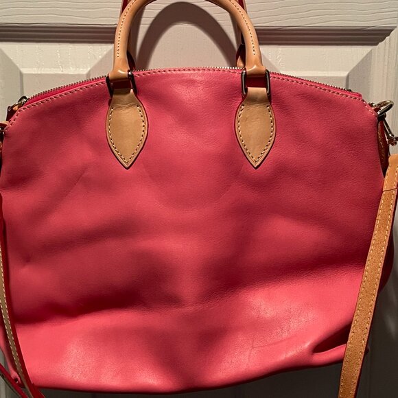 Dooney & Bourke Pink Pocket Satchel NWOT - Picture 3 of 4